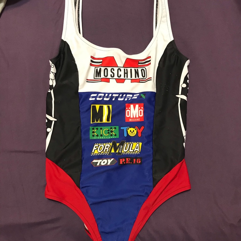 One piece Moschino swim suit